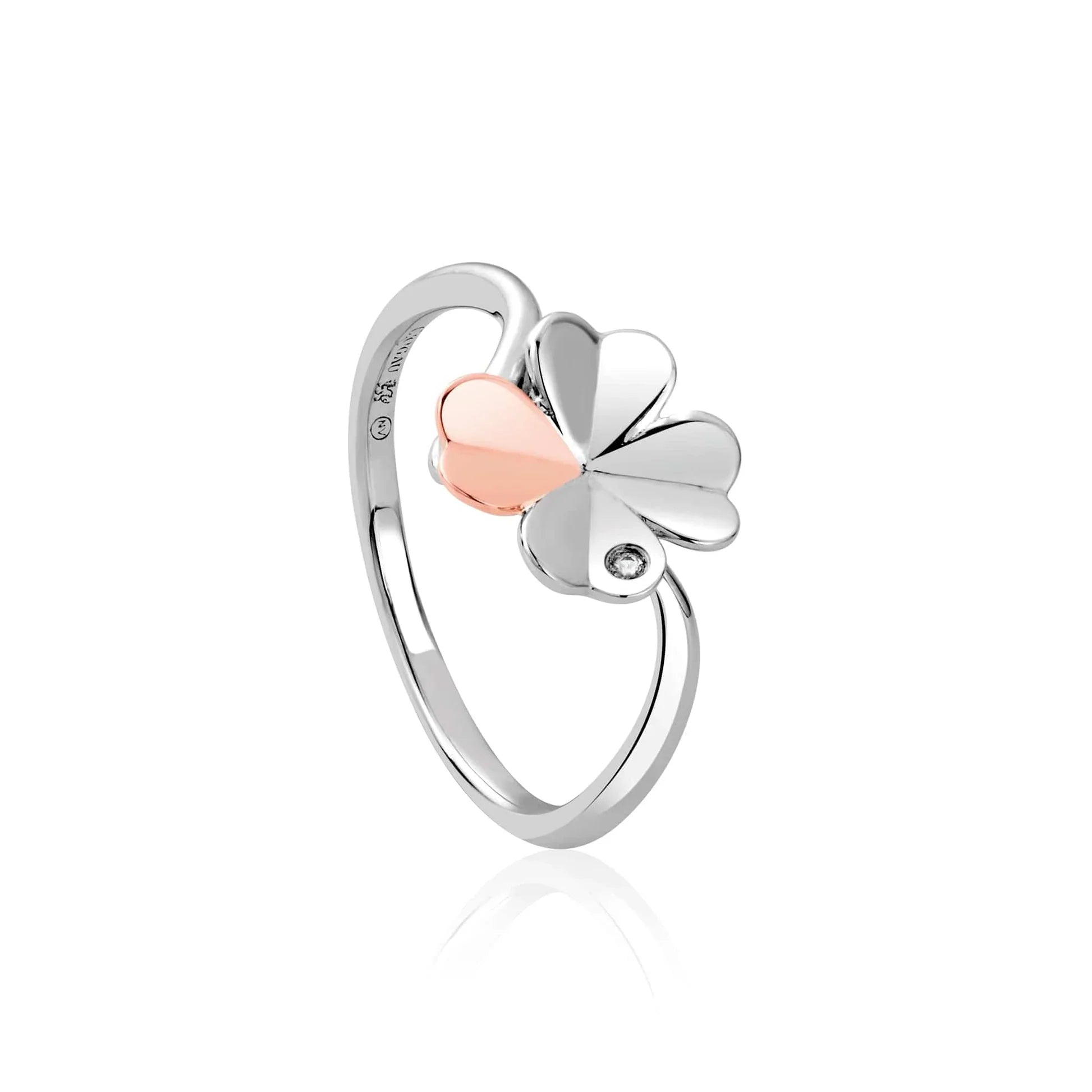 Clogau Pob Lwc Sterling Silver Ring D CLG-1870/J